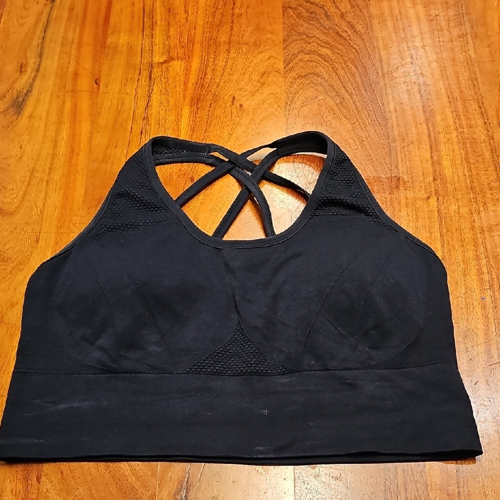Women's Black Sports Bra